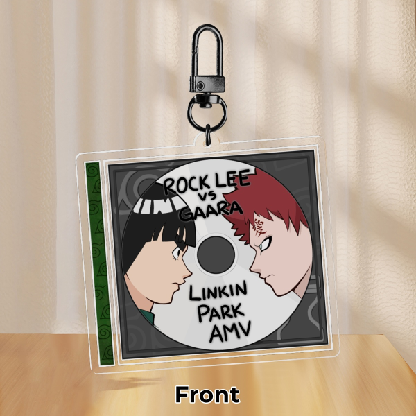 Rock Lee vs Gaara Linkin Park AMV - Double Keychain