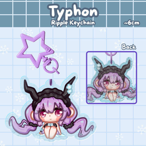 [Arknights] Ripple Keychain - Typhon Summer Outfit