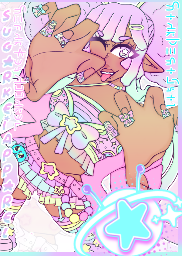 Sugar Kei Apparel Magazine Art Print