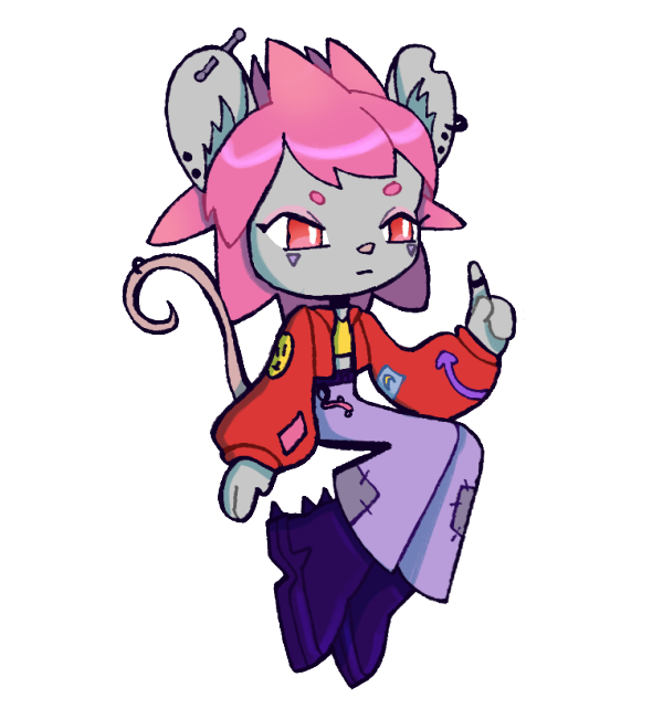 Fashion Rat | Nixie | Original Art | Rats