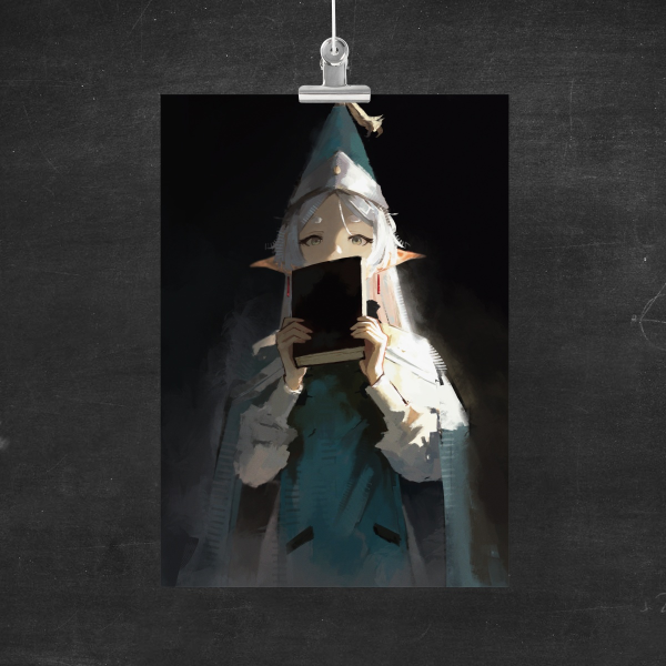 Frieren x Witch Hat Atelier Poster
