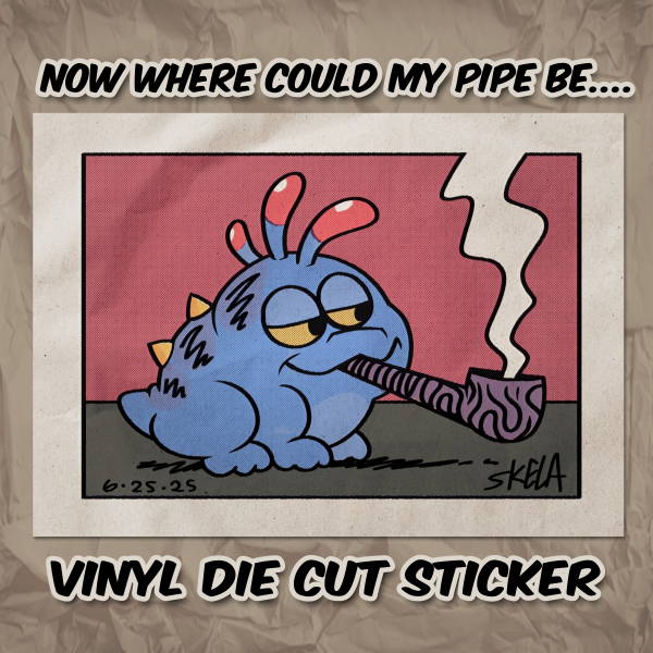 Sunday Comic Wrecking Ball - Vinyl Die Cut Stickers