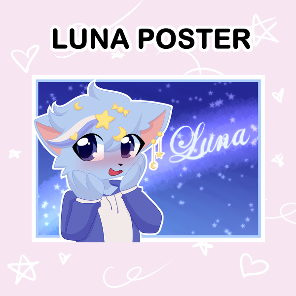 Luna A3 Poster