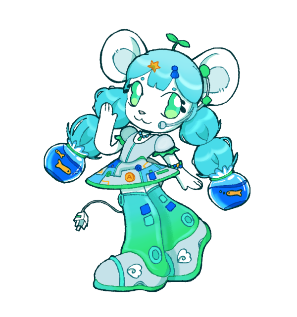 Fashion Rat | Sybia | Original Art | Rats