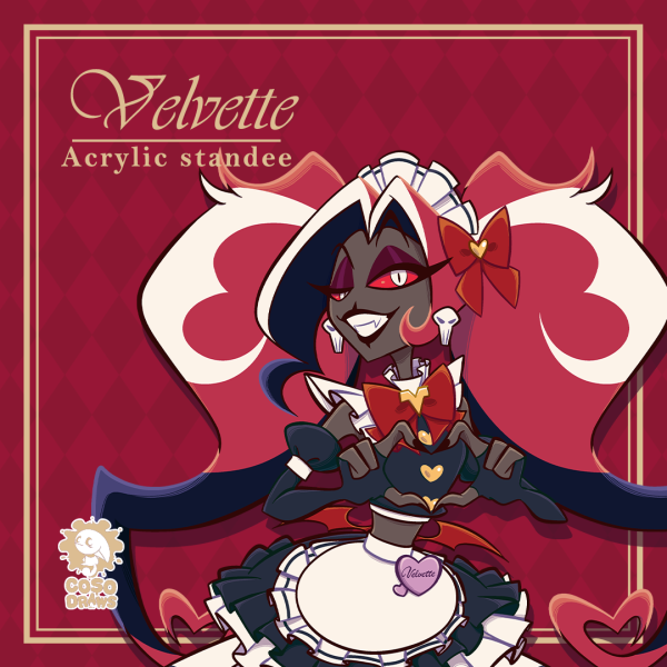 Hazbin Hotel Cafe | Velvette | Acrylic Standee