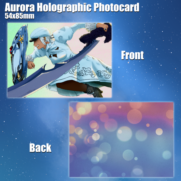 Prim Aurora Holographic Photocard