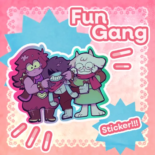 Fun Gang Sticker