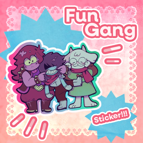 Fun Gang Sticker