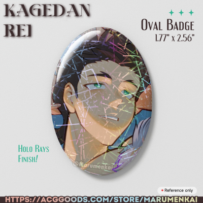 Rei Kagedan [Oval Holo Badge]