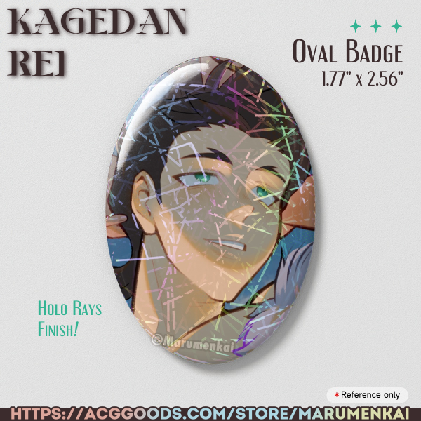 Rei Kagedan [Oval Holo Badge]