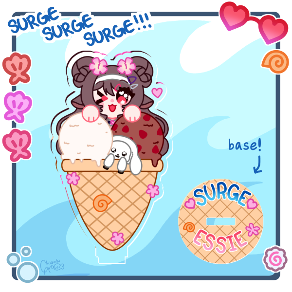 SURGE - Essie Ice Cream Standee