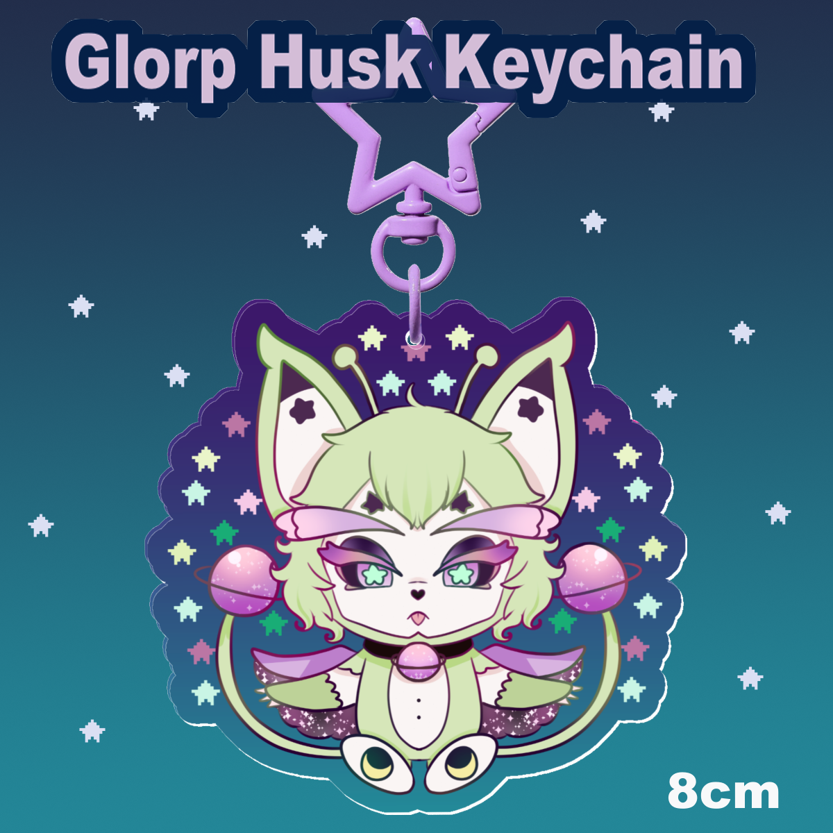 Husk Glorp | alien Keychain || Hazbin Hotel Husk