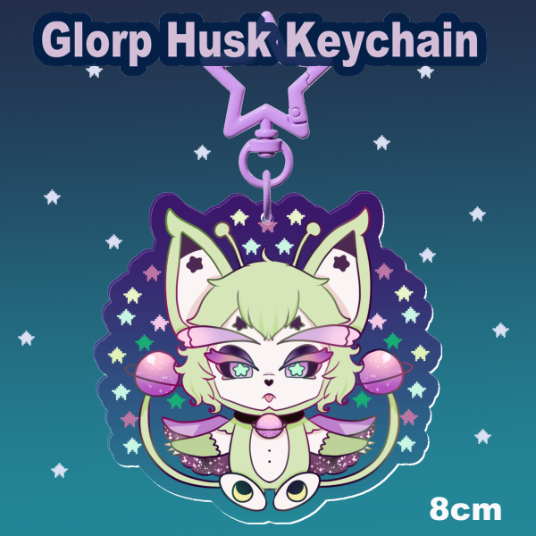 Husk Glorp | alien Keychain || Hazbin Hotel Husk