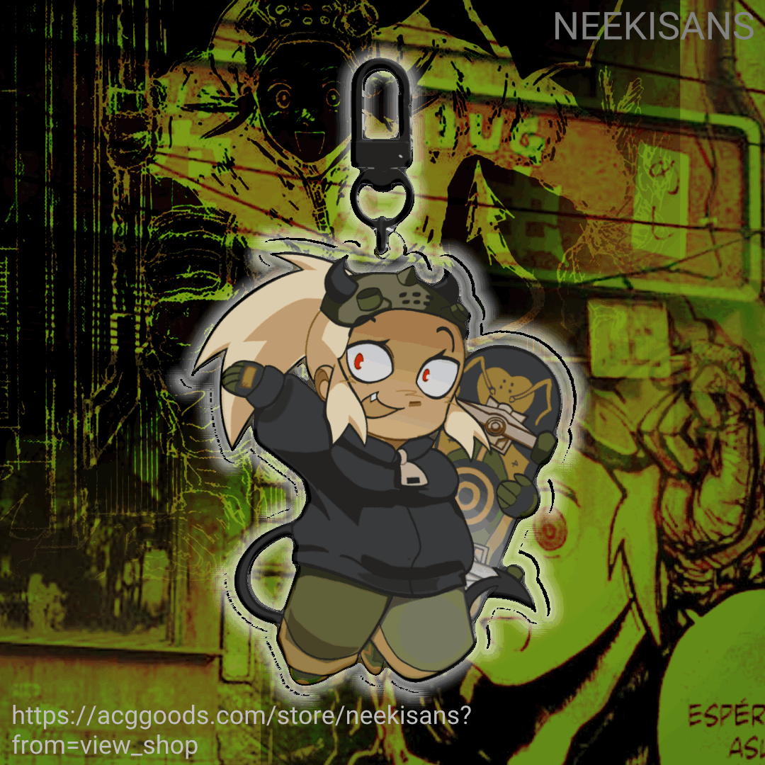 Devil Nikaido Acrylic Keychain (Dorohedoro)