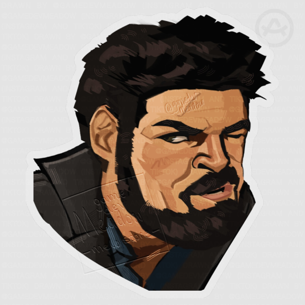 Billy Butcher (The Boys) Fan Art Sticker