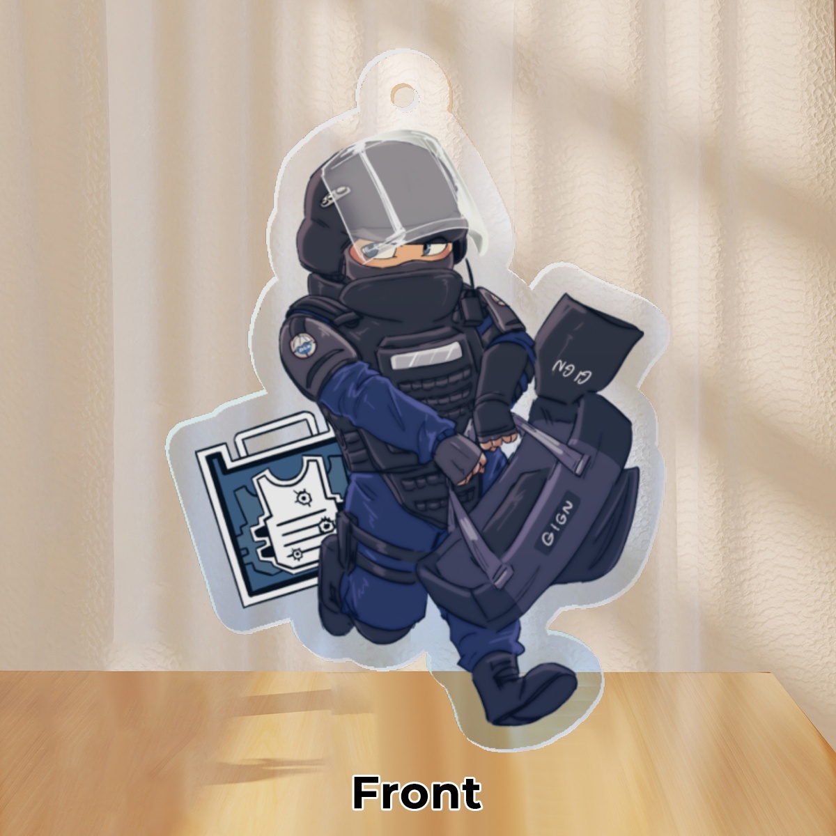 Rook keychain