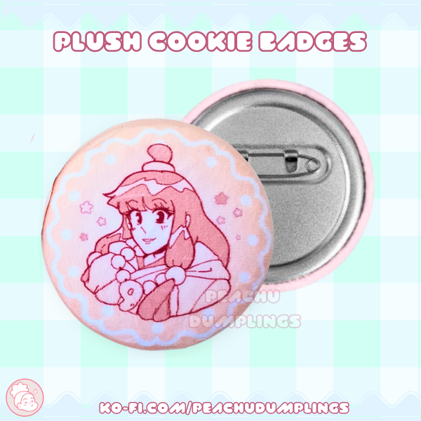Maya Plush Cookie Badge 🍪