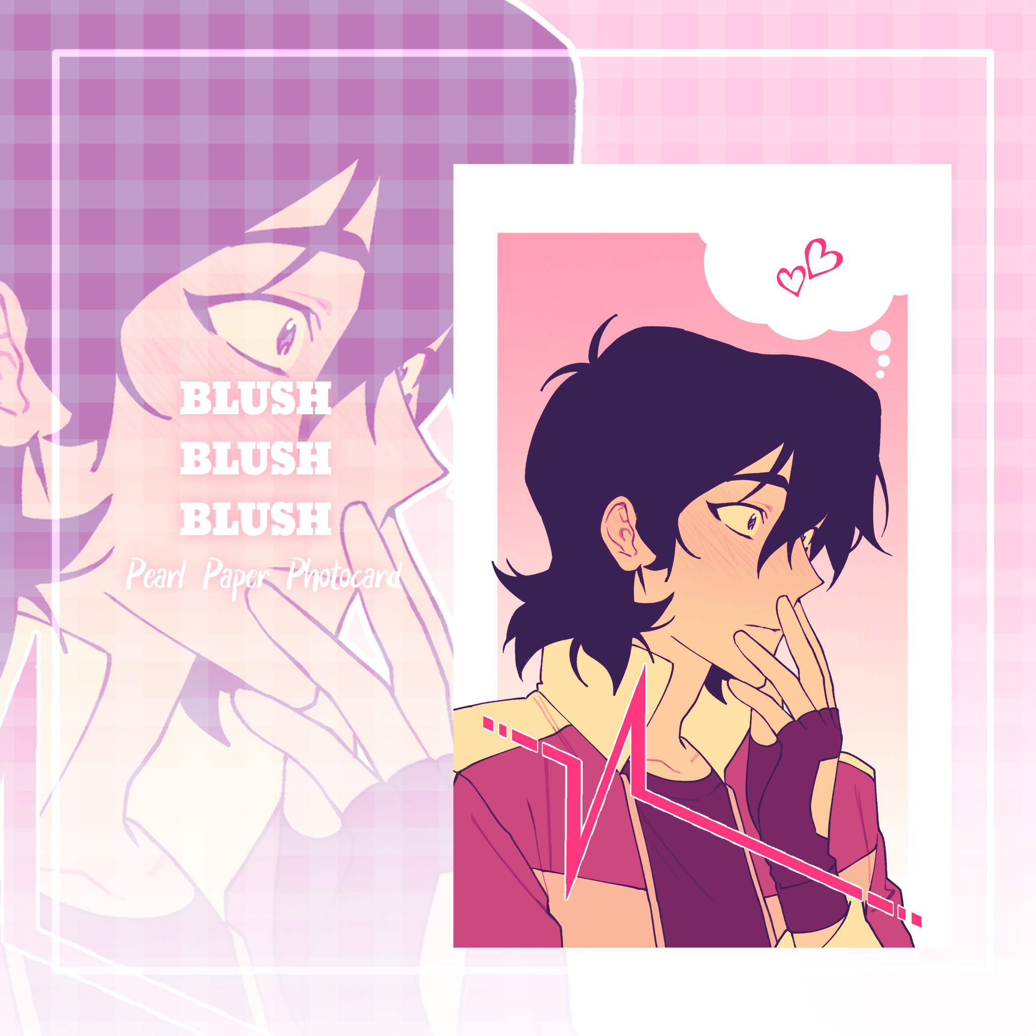 [Blush] Keith Kogane | Pearl Paper Photocard