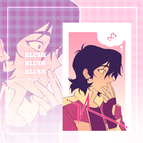 [Blush] Keith Kogane | Pearl Paper Photocard