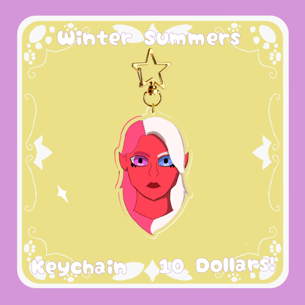 Winter Summers Keychain | Misfit Menagerie