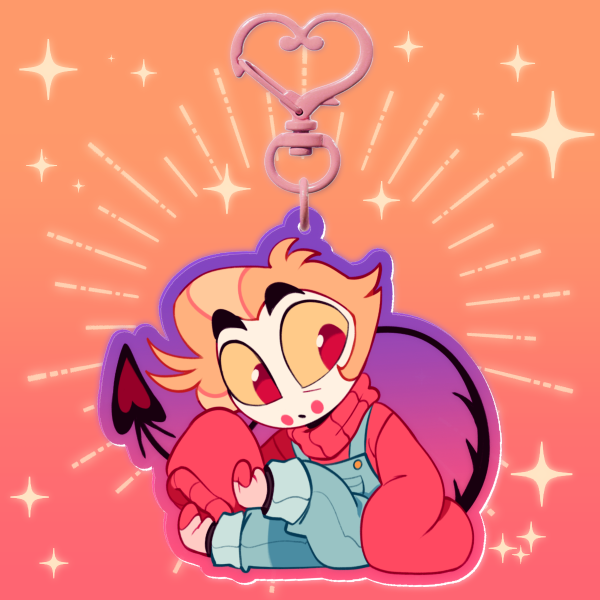 I can wear any color I please || Clear Acrylic keychain