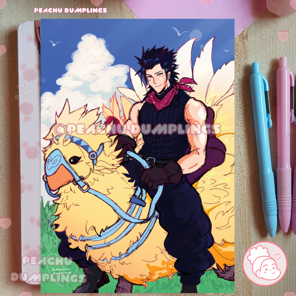 Zack Chocobo Cowboy Print 🐥