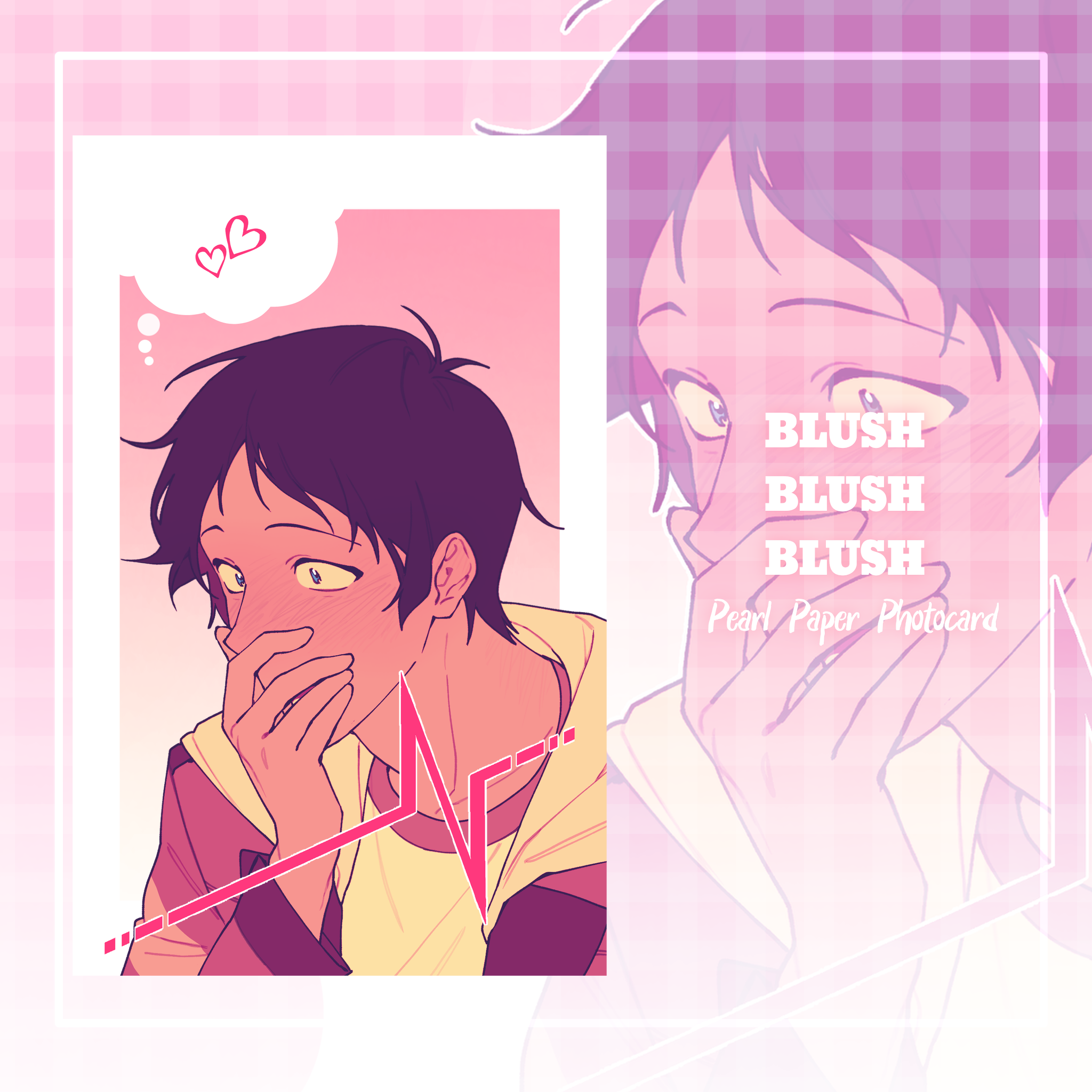 [Blush] Lance McClain | Pearl Paper Photocard