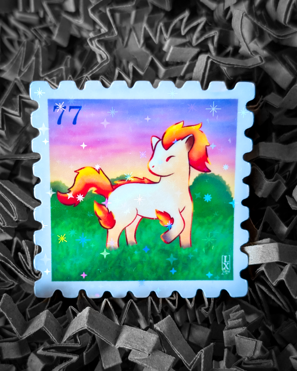 [77] Ponyta Sticker