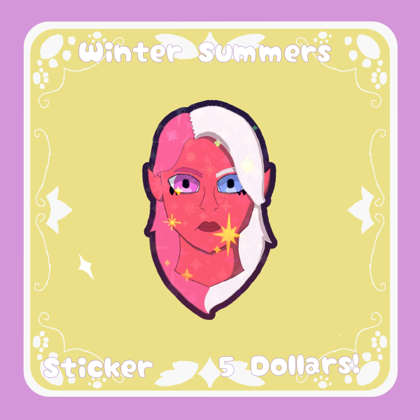 Winter Summers Sticker | Misfit Menagerie