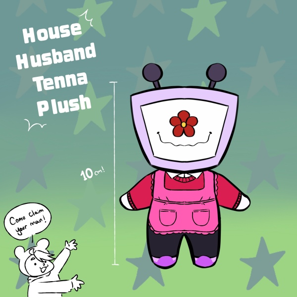 Househusband Tenna Plush
