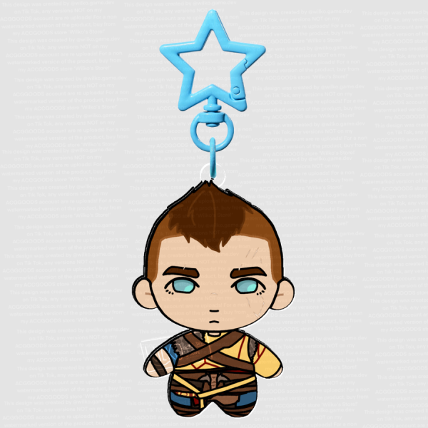 Atreus God of War Ragnarök Chibi Keyring (large)