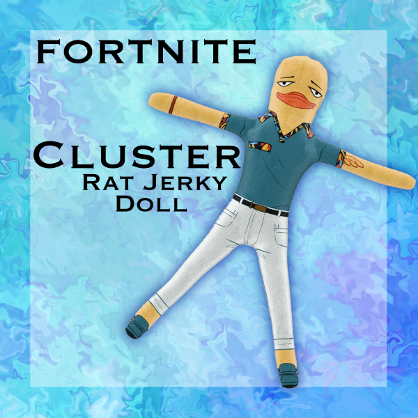 Cluster | Fortnite Rat Jerky Doll