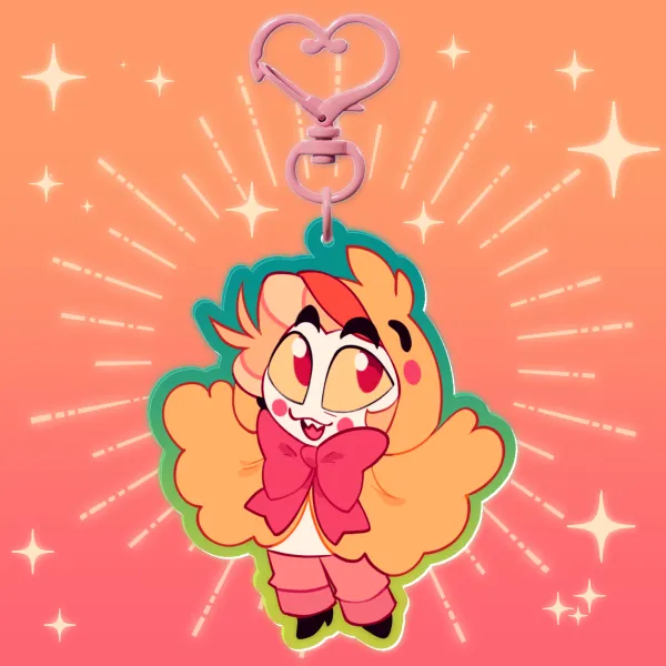 I look great! || Clear Acrylic keychain