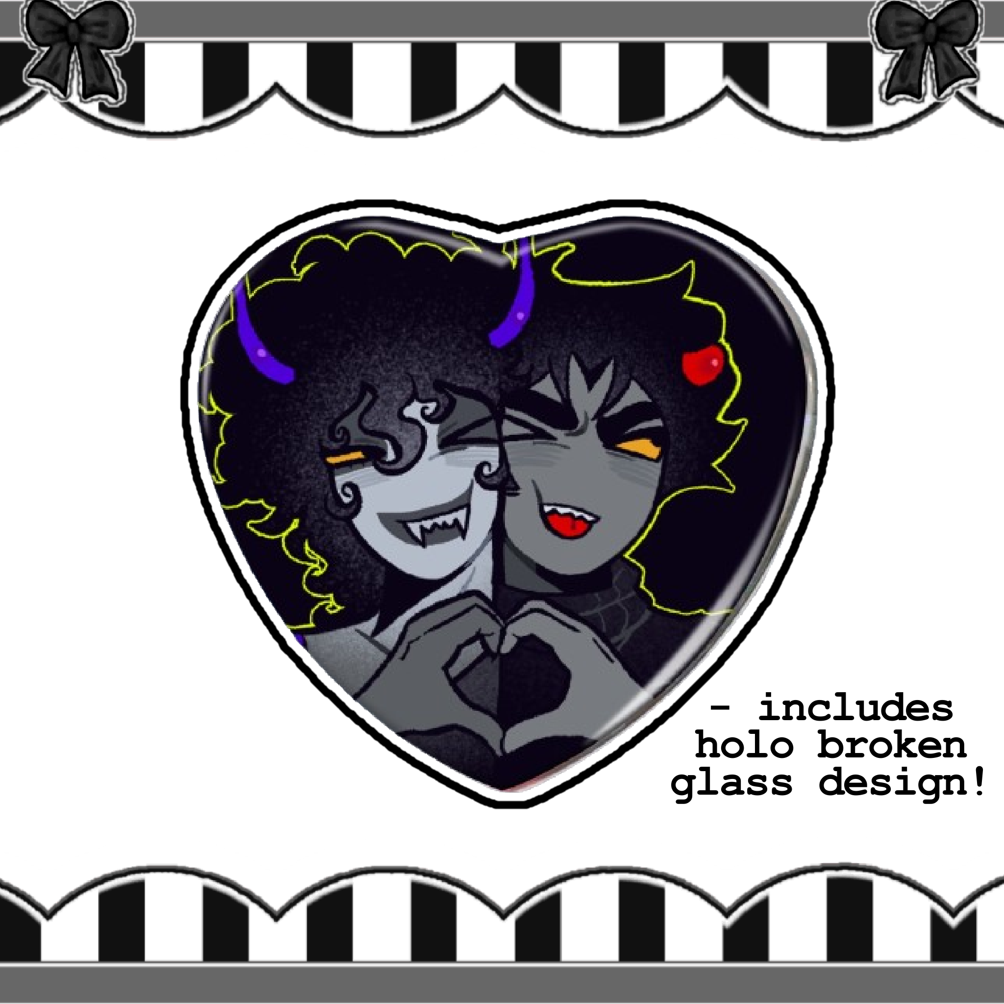 gamkar heart pin