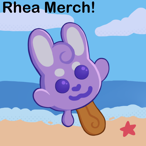 Rhea Popsicle Acrylic Pin