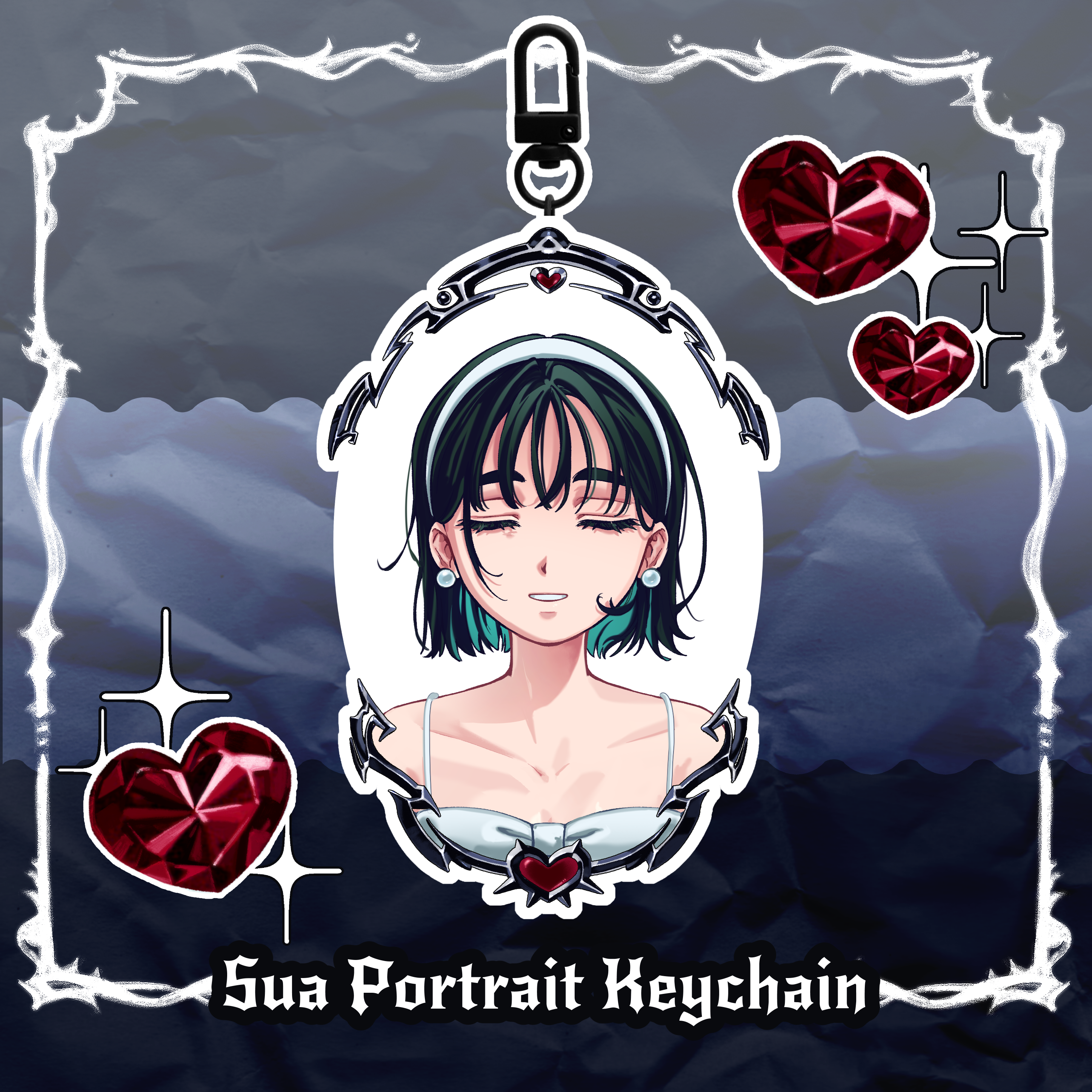 Sua Portrait Keychain [ Alien Stage ]