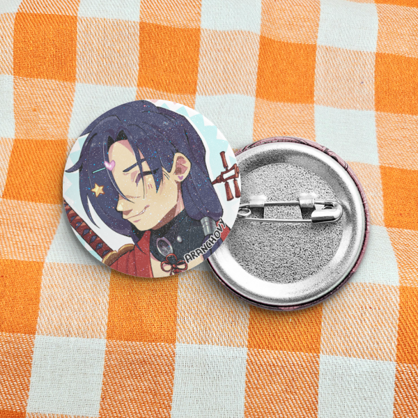 Koujaku DMMD 1.26" Round Badge (Button Pin)