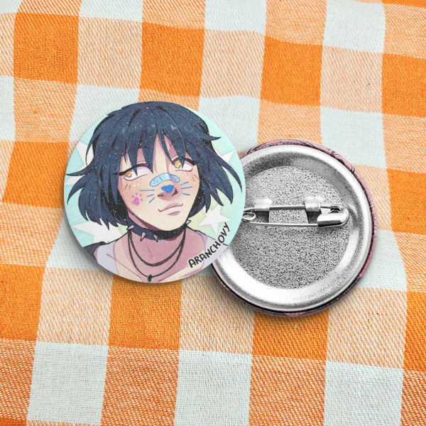 Ren DMMD 1.26" Round Badge (Button Pin)