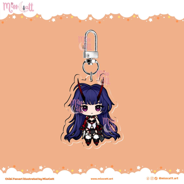 Honkai Impact 3rd | Raiden Mei Herrscher of Thunder | Acrylic Keychain