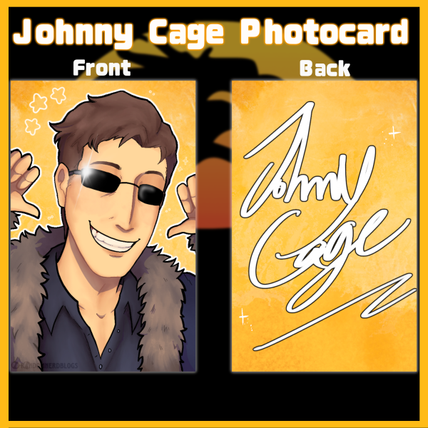 Johnny Cage Holographic Photocard