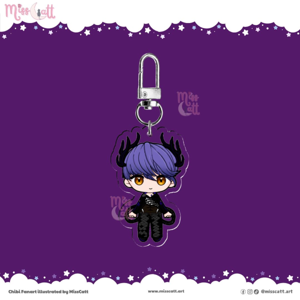 Obey Me! | Leviathan | Acrylic Keychains