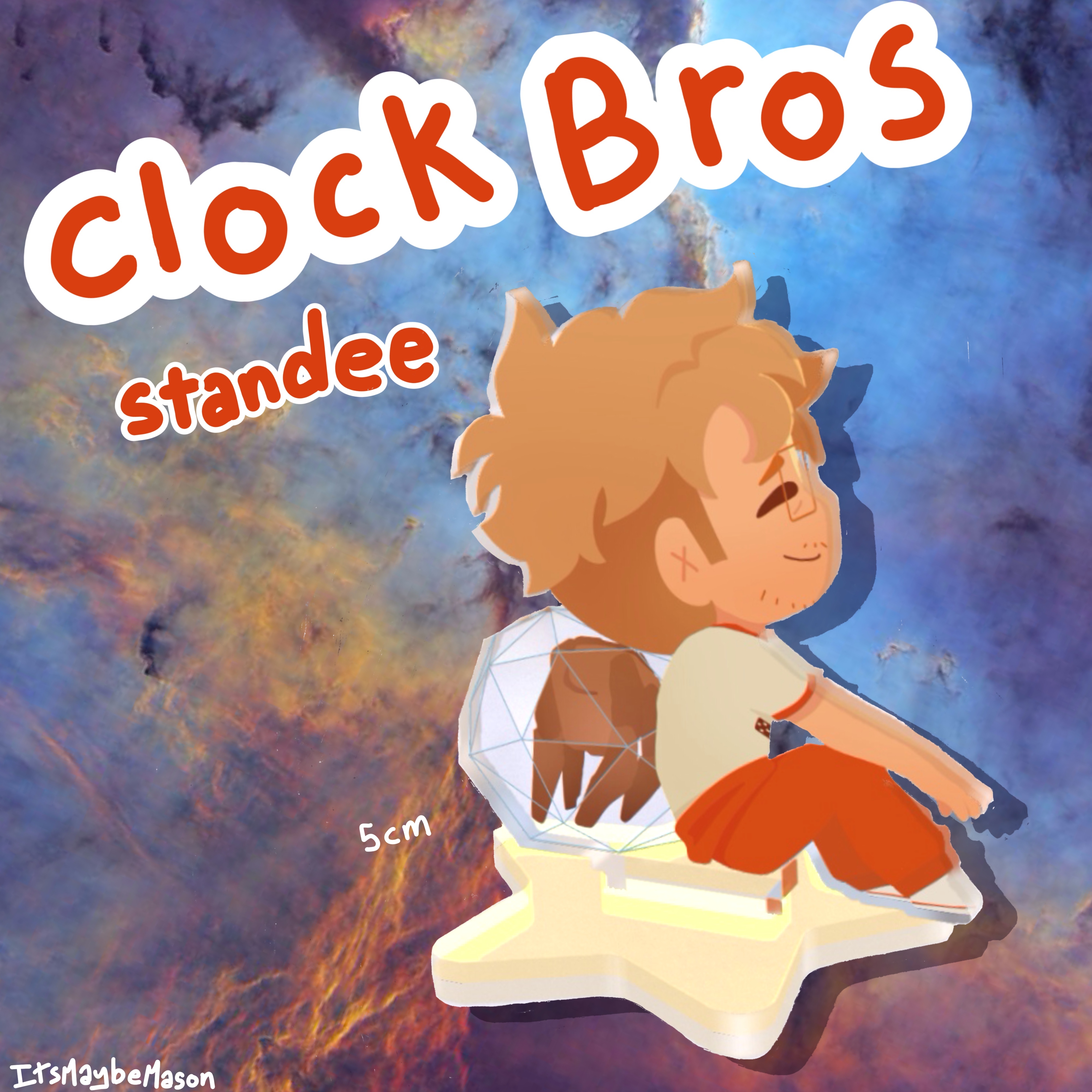 Clock Bros Acrylic stander