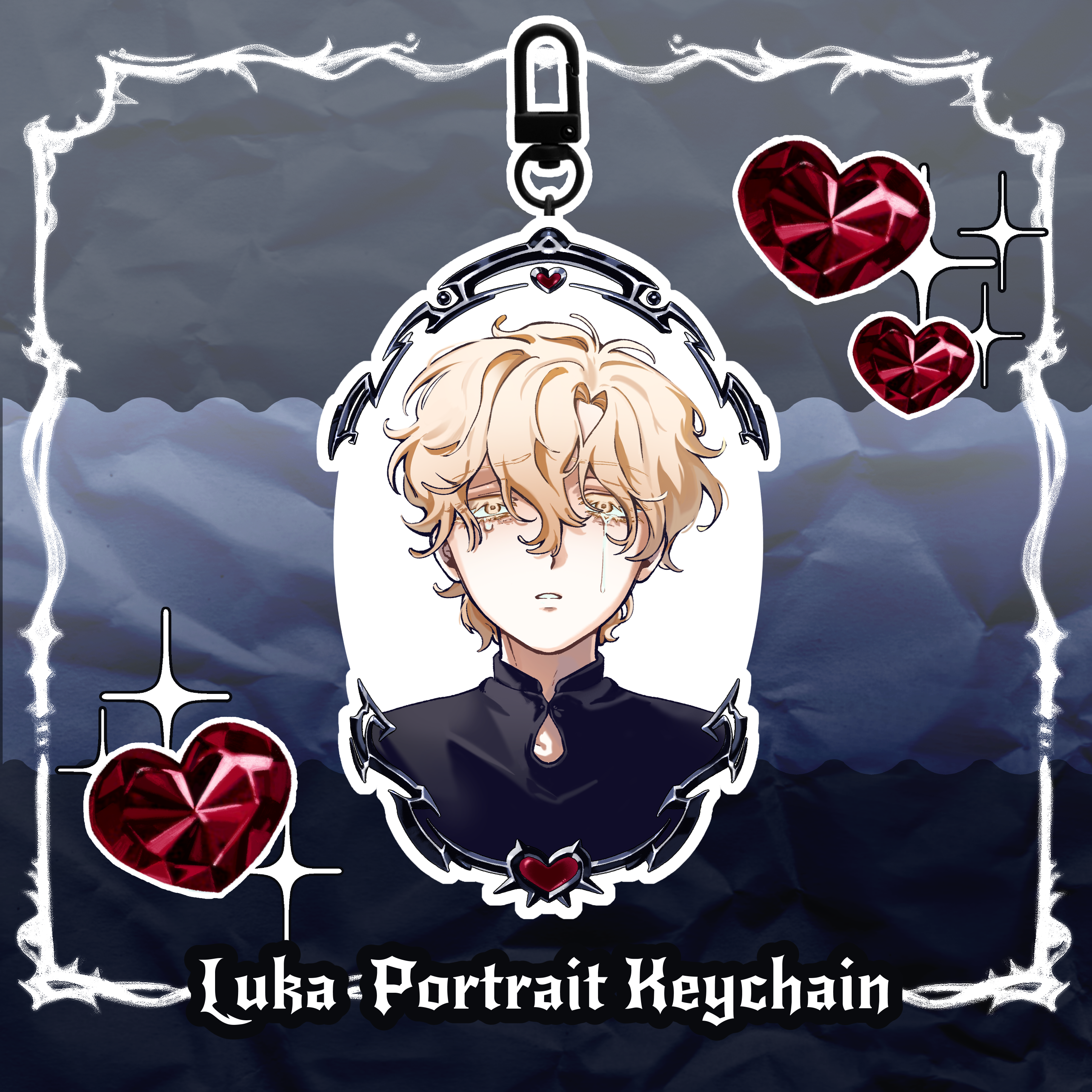 Luka Portrait Keychain [ Alien Stage ]