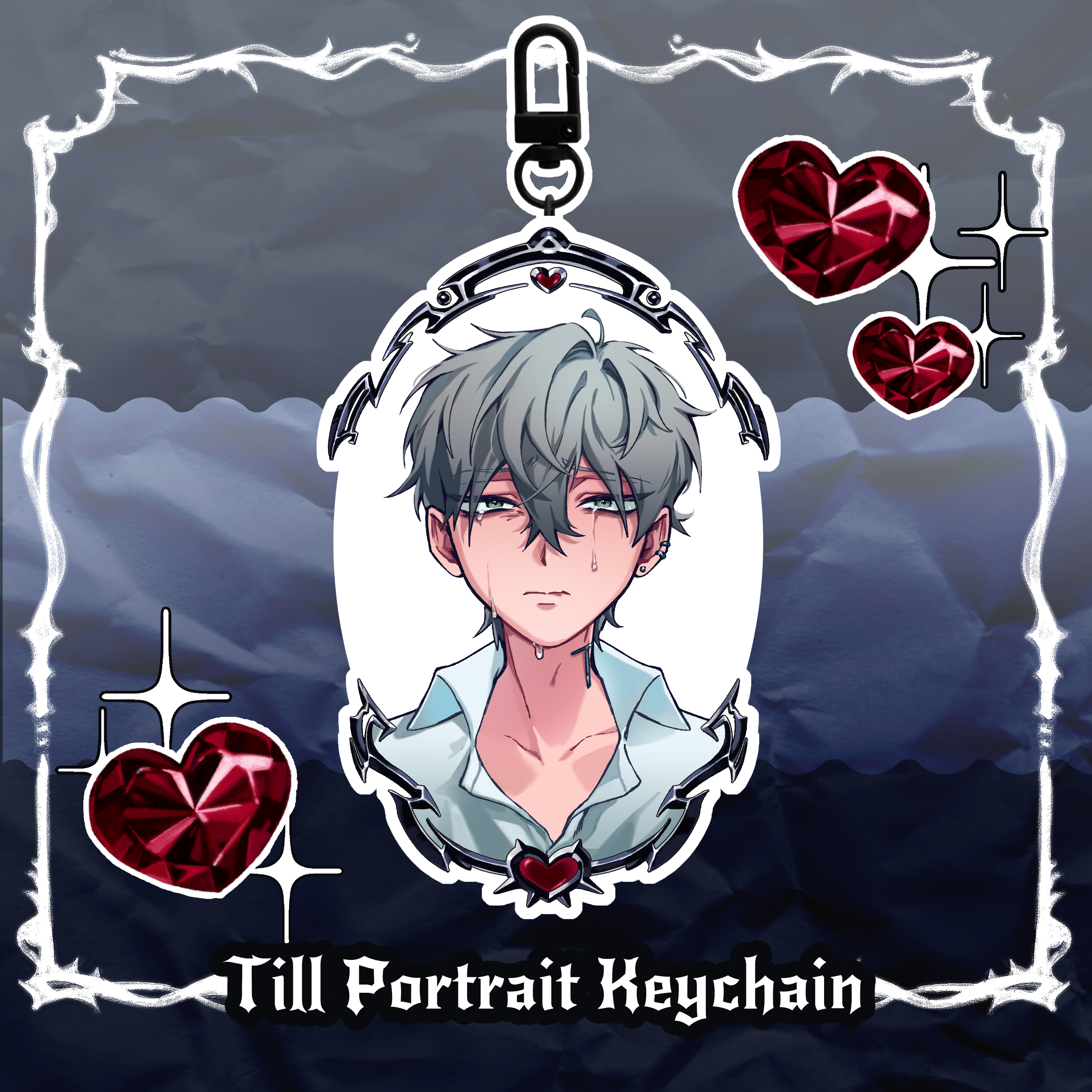 Till Portrait Keychain [ Alien Stage ]