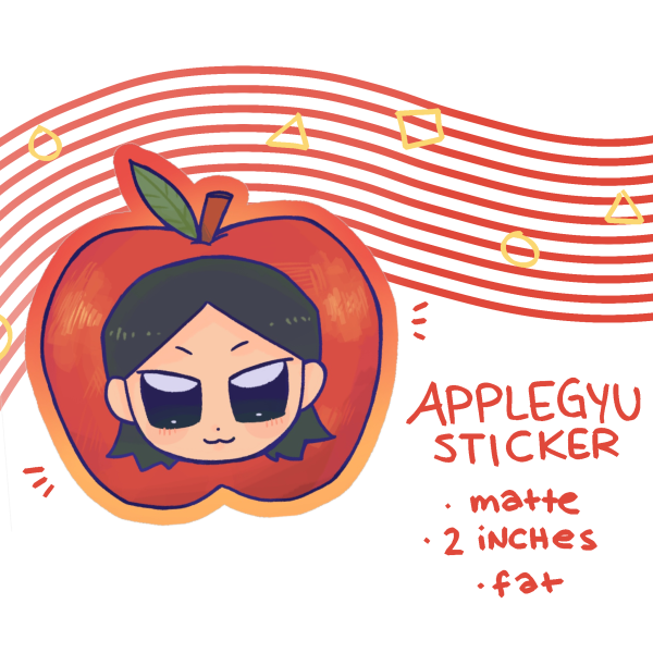 Apple Namgyu Squid Game Die Cut Sticker
