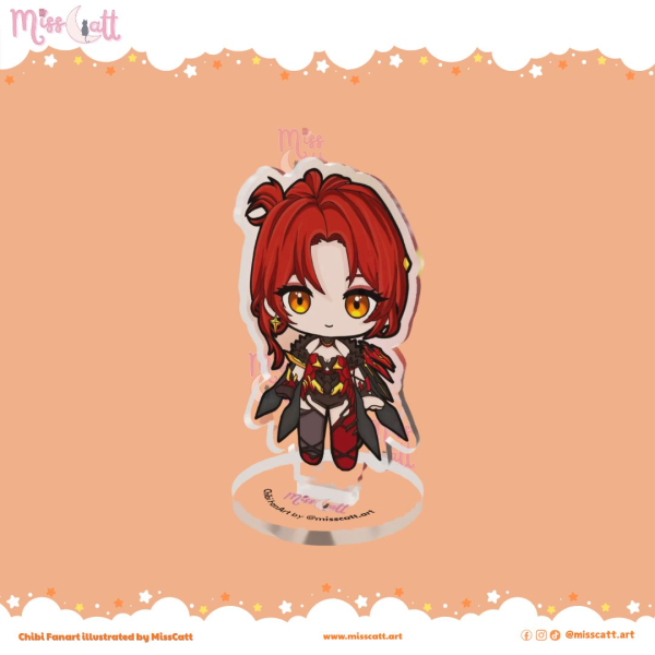 Honkai Impact | Himeko | MissCatt Acrylic Standees