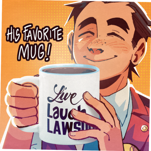 Live Laugh Lawsuit Mug