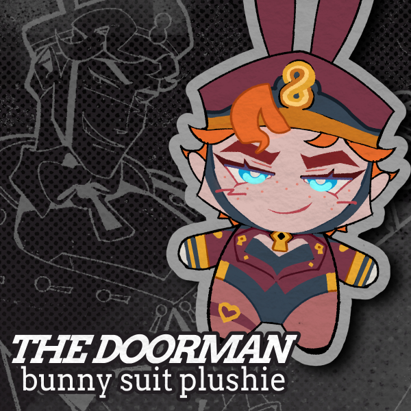 Doorman Bunny Plush