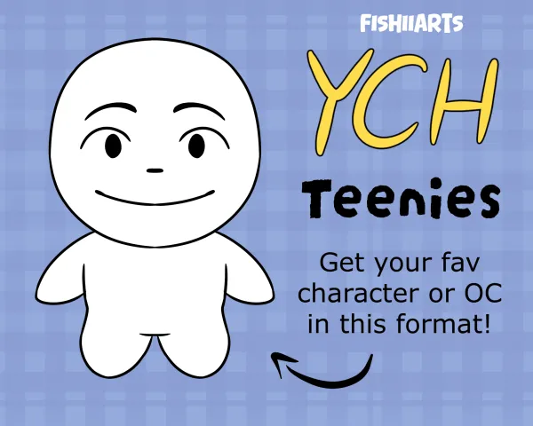 YCH Teenies - Cartoon Chibis