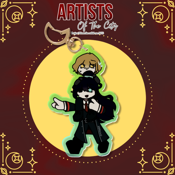 Hong Lu & Sinclair Colored Keychain [LIMBUS COMPANY]